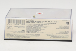 Panasonic Toyota Racing TF108 T. Glock F1 Showcar 2008 Minichamps 1:43 403080082 Metal - imagen 4 de 5