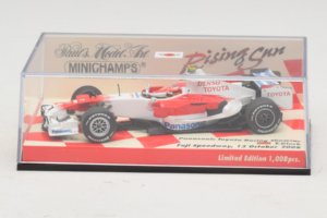 Panasonic Toyota Racing TF108 T. Glock F1 Showcar 2008 Minichamps 1:43 403080082 Metal - imagen 5 de 5