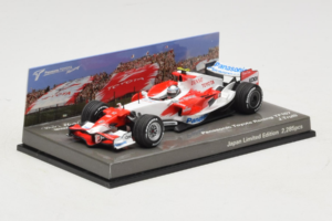 Toyota TF107 #12 J. Trulli Panasonic Toyota Racing Showcar F1 2007 Minichamps 1:43 AM60129 Metal - imagen 2 de 6