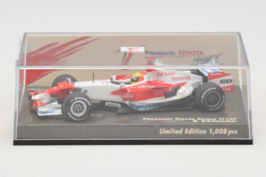 Toyota TF107 #11 R. Schumacher Panasonic Toyota Racing F1 2007 Minichamps 1:43 AM601286 Metal - imagen 4 de 5