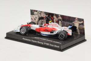 Toyota TF108 #17 T. Glock Panasonic Toyota Racing F1 2008 Minichamps 1:43 AM61152 Metal - imagen 3 de 6