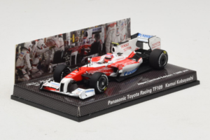 Panasonic Toyota Racing TF109 K. Kobayashi F1 2009 Minichamps 1:43 413090210 Metal - imagen 2 de 5