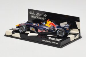Red Bull Racing D. Coulthard Showcar 2005 Minichamps 1:43 400050084 Metal - imagen 3 de 5