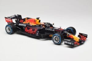 Red Bull Racing Honda RB16B #33 M. Verstappen Turkish GP 2nd Place 2021 Minichamps 1:18 110211633 Metal - imagen 4 de 7
