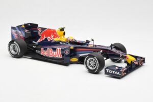 Red Bull RB6 #7 M. Webber Red Bull Racing Showcar 2010 Minichamps 1:18 150100076-R1 Metal - imagen 4 de 6