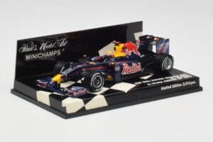 Red Bull Racing Renault RB5 #14 M. Webber Race Car 2009 Minichamps 1:43 400090114 Metal - imagen 2 de 5