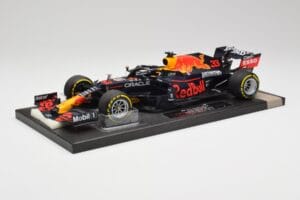 Red Bull RB16B #33 M. Verstappen France GP Winner 2021 Minichamps 1:18 113210833 Metal - imagen 2 de 7