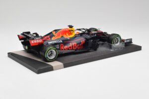 Red Bull RB16B #33 M. Verstappen Emilia Romagna GP Winner 2021 Minichamps 1:18 113210233T Metal - imagen 3 de 6