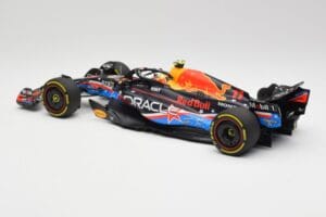 Red Bull RB19 #1 M. Verstappen Austin GP Winner 2023 Minichamps 1:18 110231901 Metal - imagen 5 de 6