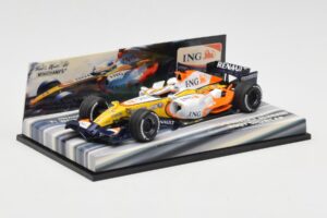 Renault R27 G. Fisichella / H. Kovalainen Showcar 2007 Minichamps 1:43 403070172 Metal - imagen 2 de 5