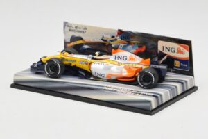 Renault R27 G. Fisichella / H. Kovalainen Showcar 2007 Minichamps 1:43 403070172 Metal - imagen 3 de 5