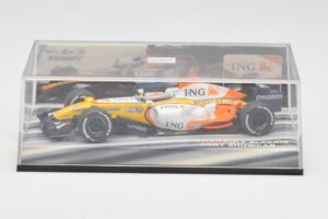 Renault R27 G. Fisichella / H. Kovalainen Showcar 2007 Minichamps 1:43 403070172 Metal - imagen 5 de 5