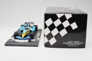 Renault F1 Team R25 #5 F. Alonso 3rd Place Brazil GP 2005 World Champion Minichamps 1:18 117051705 Metal - imagen 6 de 7