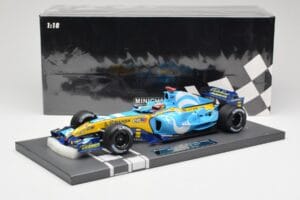 Renault F1 Team R25 #5 F. Alonso Winner French GP 2005 Minichamps 1:18 117051005 Metal - imagen 7 de 7