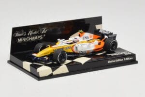 Renault R28 #6 Showcar 2008 Minichamps 1:43 400080076 Metal - imagen 2 de 5