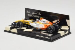 Renault R28 #6 Showcar 2008 Minichamps 1:43 400080076 Metal - imagen 3 de 5