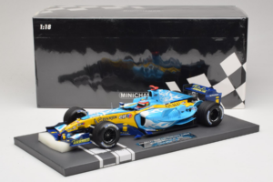 Renault R25 #5 F. Alonso 2do Puesto GP de Bélgica 2005 Minichamps 1:18 117051605 Metal - imagen 7 de 7