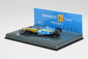 Renault R25 #1 F. Alonso F1 World Champion 2005 Minichamps 1:43 403050105 Metal - imagen 3 de 4