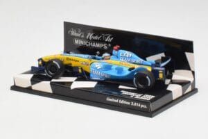 Renault R25 F. Alonso F1 World Champion Showcar 2005 Minichamps 1:43 400050075 Metal - imagen 2 de 5