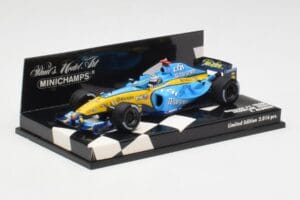 Renault R25 F. Alonso F1 World Champion Showcar 2005 Minichamps 1:43 400050075 Metal - imagen 3 de 5