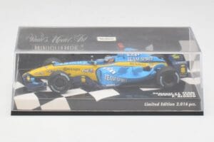 Renault R25 F. Alonso F1 World Champion Showcar 2005 Minichamps 1:43 400050075 Metal - imagen 4 de 5