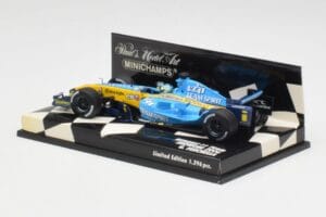 Renault R26 G. Fisichella Showcar F1 2006 Minichamps 1:43 400060072 Metal - imagen 2 de 5