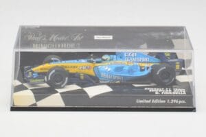 Renault R26 G. Fisichella Showcar F1 2006 Minichamps 1:43 400060072 Metal - imagen 4 de 5