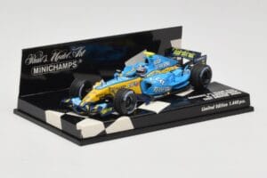 Renault R26 H. Kovalainen F1 Test Car 2006 Minichamps 1:43 400060041 Metal - imagen 2 de 5