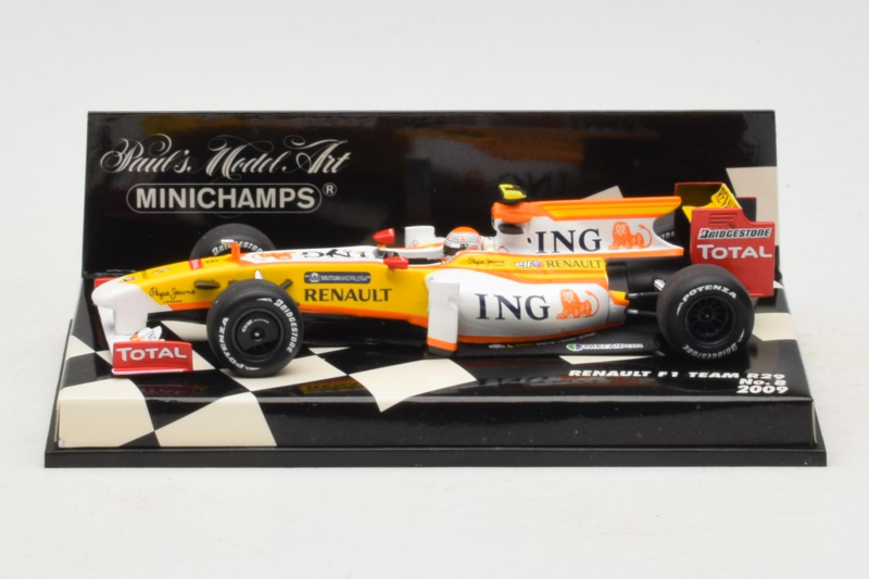 Renault R29 #8 N. Piquet Jr. F1 2009 Minichamps 1:43 400090008 Metal