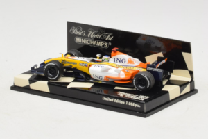 Renault R27 #3 G. Fisichella Renault F1 Team Showcar 2007 Minichamps 1:43 400070073 Metal - imagen 3 de 5