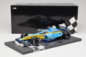 Renault R25 #5 F. Alonso San Marino GP Winner 2005 Minichamps 1:18 117050405 Resina - imagen 7 de 7