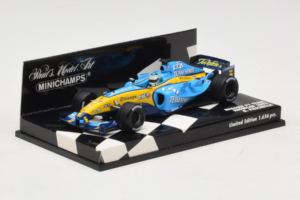 Renault R25 #6 G. Fisichella Renault F1 Team Showcar 2005 Minichamps 1:43 400050076 Metal - imagen 2 de 5