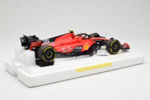 Scuderia Ferrari SF-23 #55 C. Sainz Belgian GP 2023 BBR 1:18 BBR231855C Metal - imagen 2 de 7