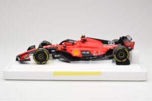 Scuderia Ferrari SF-23 #55 C. Sainz Belgian GP 2023 BBR 1:18 BBR231855C Metal - imagen 3 de 7