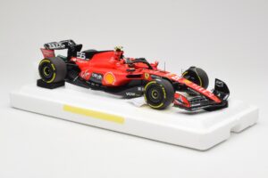 Scuderia Ferrari SF-23 #55 C. Sainz Belgian GP 2023 BBR 1:18 BBR231855C Metal - imagen 4 de 7