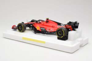 Scuderia Ferrari SF-23 #55 C. Sainz Belgian GP 2023 BBR 1:18 BBR231855C Metal - imagen 5 de 7