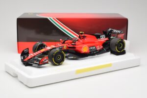 Scuderia Ferrari SF-23 #55 C. Sainz Belgian GP 2023 BBR 1:18 BBR231855C Metal - imagen 7 de 7