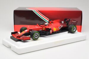Scuderia Ferrari SF21 #16 C. Leclerc Emilia Romagna GP 2021 BBR 1:18 BBR211816 Metal - imagen 7 de 7