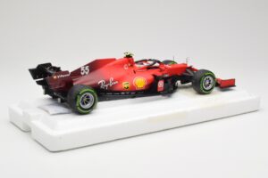 Scuderia Ferrari SF21 #55 C. Sainz Emilia Romagna GP 2021 BBR 1:18 BBR211855 Metal - imagen 2 de 7