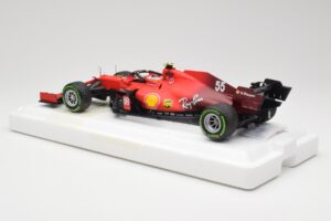 Scuderia Ferrari SF21 #55 C. Sainz Emilia Romagna GP 2021 BBR 1:18 BBR211855 Metal - imagen 5 de 7