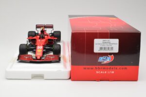 Scuderia Ferrari SF21 #55 C. Sainz Emilia Romagna GP 2021 BBR 1:18 BBR211855 Metal - imagen 6 de 7