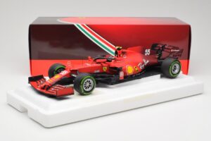 Scuderia Ferrari SF21 #55 C. Sainz Emilia Romagna GP 2021 BBR 1:18 BBR211855 Metal - imagen 7 de 7