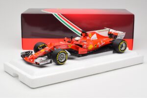 Scuderia Ferrari SF70H #5 S. Vettel Winner Australian GP 2017 End of Race BBR 1:18 BBR181705-E Metal - imagen 7 de 7
