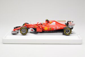 Scuderia Ferrari SF70H #7 K. Raikkonen Australian GP 2017 End of Race BBR 1:18 BBR181707-E Metal - imagen 3 de 7