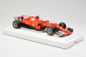 Scuderia Ferrari SF70H #7 K. Raikkonen Australian GP 2017 End of Race BBR 1:18 BBR181707-E Metal - imagen 4 de 7