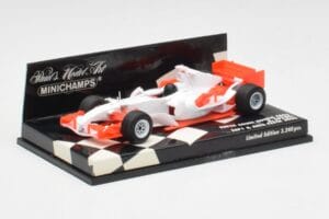 Super Aguri SA06 A. Suzuki F1 2006 Minichamps 1:43 400060224 Metal - imagen 3 de 5