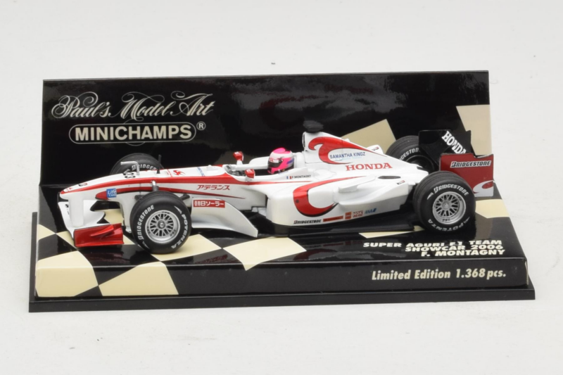 Super Aguri F. Montagny Showcar F1 2006 Minichamps 1:43 400060193 Metal