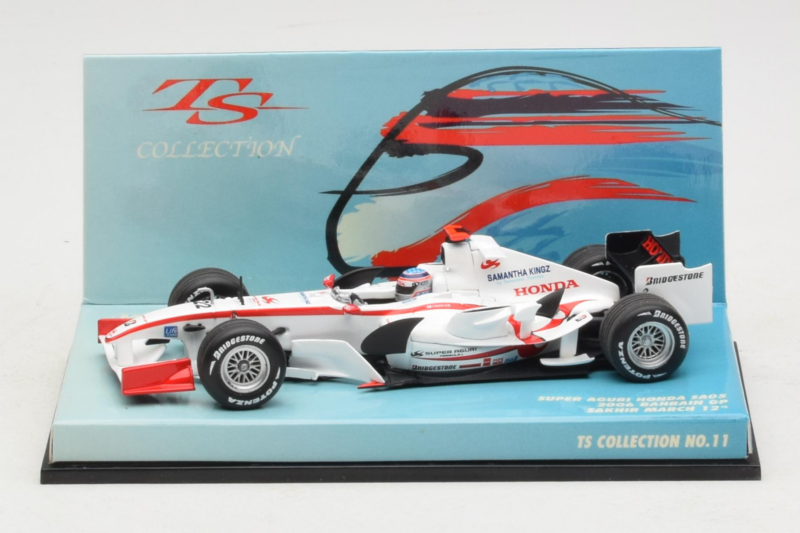 Super Aguri SA05 Honda #22 T. Sato 1st GP Bahrain 2006 Minichamps 1:43 518064322 Metal