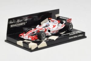 Super Aguri Honda SA06 #22 T. Sato Japanese GP 2006 Minichamps 1:43 400060122 Metal - imagen 2 de 5