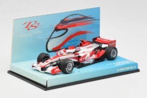 Super Aguri Honda SA07 #22 T. Sato Race Car 2007 Minichamps 1:43 518074322 Metal - imagen 2 de 5